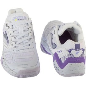 Resim Joma Set Lady 25 Tselw2502c Kadın Toprak Kort Tenis Ayakkabısı - Beyaz Beyaz 