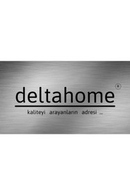 Resim DELTAHOME Paslanmaz Çelik 6 Adet Topuzlu Banyo Askısı Havluluk - Yapışkanlı Montaj - Vida Yok 