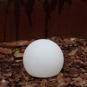 Resim Orbis RGB Güneş Enerjili Yuvarlak Bahçe Lambası 20 Cm 