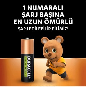 Resim Şarj Edilebilir Kalem Pil 2' , 2500 Mah Nimh, Önceden Sarj Edilmiş, Şarj Edilebilir Pilimiz Sku: Smg8690010049070 