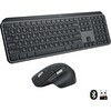 Resim Logitech MX Keys For Business Siyah Aydınlatmalı Gelişmiş Kablosuz Klavye ve MX Master 3 Gelişmiş Kablosuz Mouse Seti 