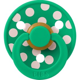 Resim Bibs Studio Colour Polka Big Kauçuk Emzik -Cactus Petal - 0-6 Ay 