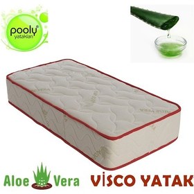Resim 60 x 120 Ortopedik Yatak Aloe Vera Visco Yatak Bebek Yatağı 20 Cm 