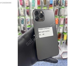 Resim Apple iPhone 12 Pro Max İkinci El YD | 128 GB | Gri 