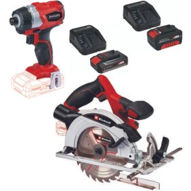 Resim Einhell Te-Cı 18 Bl Torklu Darbeli Vidalama Te-Cs 18/165/1 Akülü Daire Testere 2.5AH+4.0AH Akülü Set 