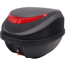 Resim Gaff G32 Carbon Motosiklet Arka Çanta Sırt Dayamalı 