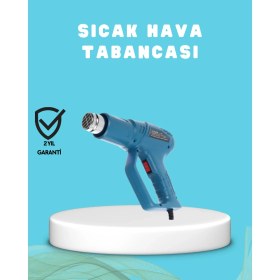 Resim Zemira 2000W Sıcak Hava Üfleme Tabancası Seramik Rezistanslı Profesyonel 
