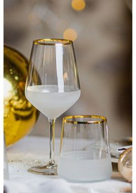 Resim Rakle Nish 4'lü Su Kadehi Seti 530 Cc 