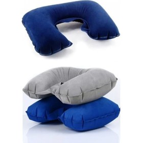 Resim Şişme Boyun,seyahat ve Boyun Destek Yastığı 