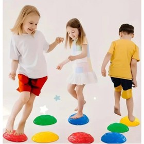 Resim byhodi Çocuk Yarım Küre denge Ve Koordinasyon Adası 6 Lı Set 