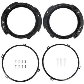 Resim Neevoyu Jeep Wrangler 2007-2017 7" Far Montaj Braket Seti - Plastik Siyah, Montaj Çivileri Ve Somunlar Dahil 