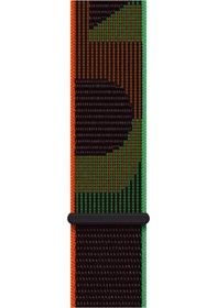 Resim Apple Watch Uyumlu Spor Loop Kordon Blackity - 42 - 44 - 45 - 46 - 49mm M/L 