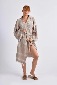 Resim Brandsmithshop Bej Mandala Kimono Çok Renkli 