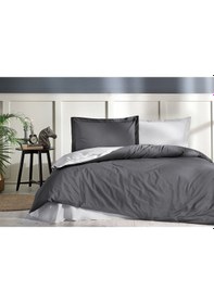 Resim Özdilek Çift Kişilik Nevresim Takımı-colourist Antrasit Gümüş Gümüş 