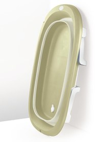 Resim Dolu Nuve Katlanabilir Üçlü Küvet Seti - Yeşil - Beyaz / Standart 