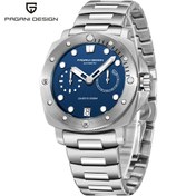 Resim Pagani design Erkek 200M Su Geçirmez Çelik Saat Otomatik Mekanik Saat 41MM Safir Kristal Cam Erkek Saatler 