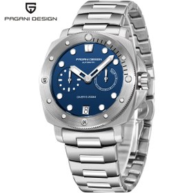 Resim Pagani design Erkek 200M Su Geçirmez Çelik Saat Otomatik Mekanik Saat 41MM Safir Kristal Cam Erkek Saatler 