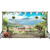Resim Sunsky 3 X 1.8 M Manzara Parti Fotoğraf Arka Plan Bezi (Yurt Dışından) 