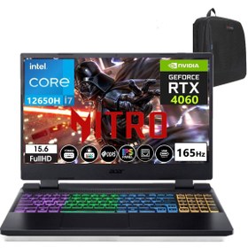 Resim ACER Nitro 5 AN515-58 I7 12650H 48GB 512GB SSD 8GB/ RTX4060 FDOS 15,6" 165 Hz NHQM0EY00909 +ZettaÇANTA 