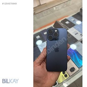 Resim Apple iPhone 15 Pro İkinci El YD | 128 GB | Mavi 