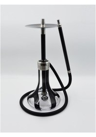 Resim Mr.Eds E24 Big Boss Pro Carbon Siyah Çelik Nargile Takımı 