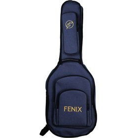 Resim Fenix Lux Klasik Gitar Gigbag (Mavi) 