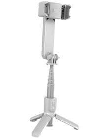 Resim Suntek Telefon Gimbal Sabitleyici Çok İşlevli Elde Beyaz 