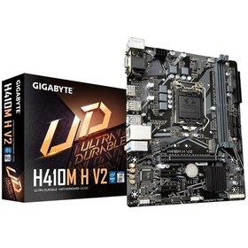 Resim Gigabyte H410M H V2 Intel H410 2933 MHz DDR4 Soket 1200 mATX Anakart 