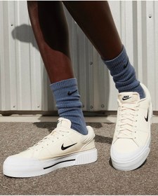 Resim WMNS COURT LEGACY LIFT Bej Kadın Sneaker Nike