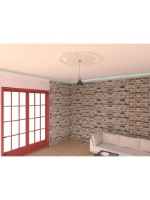 Resim Motifpiyer Lamba Tavan Göbeği DC-52-C-95X86-SEKIZGEN 