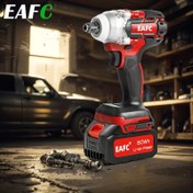 Resim EAFC 21V Fırçasız Kablosuz Elektrikli Anahtar Seti, 1/2 İnç Kablosuz Anahtar 1.5Ah/3.0Ah Lityum Pil ve Hızlı Şarj Cihazı, Araba, RV, Ev için Darbe Anahtarı - Dayanıklı Metal Yapı, Araba Tamir Aracı, Kablosuz Anahtar, Ergonomik Tasarım, Güçlü Yapı 