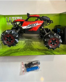 Resim Uzaktan Kumandalı Şarjlı Off Road Arazi Kırmızı Renk Araba 1:16 Ölçütlü 26x15 Cm 2.4 Ghz Full Kırmızı 