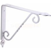 Resim Proaleteticaret Flore Ferforje Raf Altı No:3 Beyaz 1 Adet 