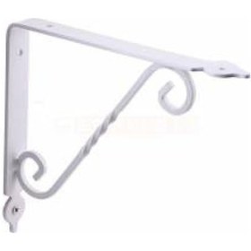 Resim Proaleteticaret Flore Ferforje Raf Altı No:3 Beyaz 1 Adet 