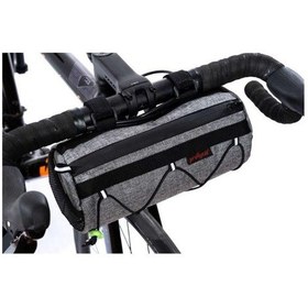 Resim Procycle PC-795 Yol Yarış Bisikleti Gidon Çantası Gri 