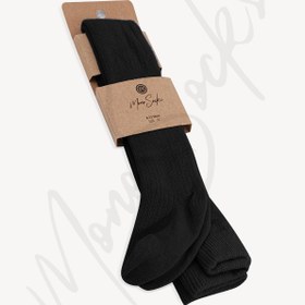 Resim Mono Socks Tekli Fitilli Bebek ve Çocuk Külotlu Çorap 