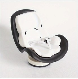 Resim Fochsia Siyah Beyaz Araç Kokulu Oto Klima Çıkışı Dekor Kukla Emniyet Koltuğu Uyumlu 