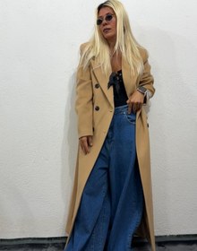 Resim NuNu Camel Özel Dokulu Ultra Premium Kaşe Kaban - Camel / Small 
