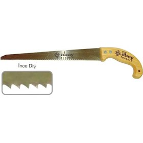 Resim İnce Diş Bağ Testere 35 Cm - Ahşap Sap 