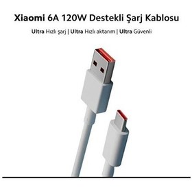 Resim Xiaomi 6a Type-c 120w Kablo 