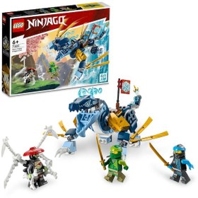 Resim LEGO® NINJAGO® Nya’nın Su Ejderhası EVO 71800 - 6 Yaş ve Üzeri Çocuklar için Nya ve Lloyd Minifigürleri İçeren Yaratıcı Oyuncak Yapım Seti (173 Parça) 