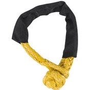 Resim Sentetik Yumuşak Kelepçe, Tekne, Atv, Utv, Suv, Kamyon, Arazi, Kurtarma İçin Kollu Yumuşak Kelepçe Kurtarma Halatı Sarı 