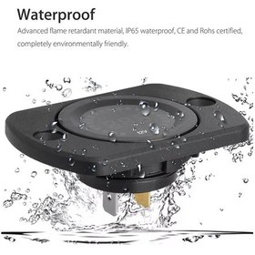 Resim Kamyon Araba Marin Volt Gösteren Pano Kulaklı Panel Tip Voltmetre (544074133) 