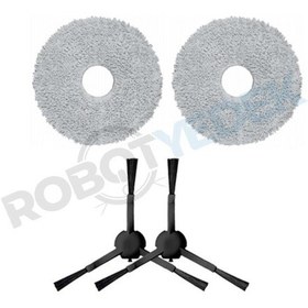 Resim Dreame L10s Pro Ultra Mop Ve Yan Fırça-4 Parça 