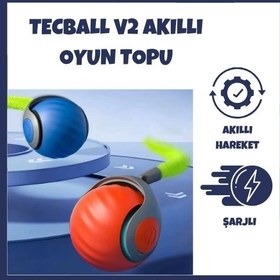 Resim TecBall v2 Otomatik Hareketli Kedi Oyuncağı 