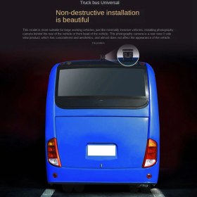 Resim Journeyman1 Su Geçirmez 18 LED Araç Dikiz Geri Geri Park Yedekleme Kamerası Ir Gece Görüş 12V 24V Otobüs Kamyon Karavan Van(B) (Yurt Dışından) 