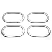 Resim Omsa Renault Megane 2 Krom İç Kapı Kolu Çerçevesi 4 Parça 2002-2010 Arası 