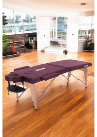 Resim Voit 55003 Bordo Çanta Şeklinde Katlanabilir Masaj Masası + Kılıf 