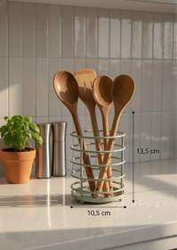 Resim Okyanus Home Yeşil Lux Helezon Kaşıklık Yeşil 