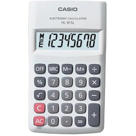 Resim Casio HL-815L-WE 8 Hane Beyaz Hesap Makinesi 